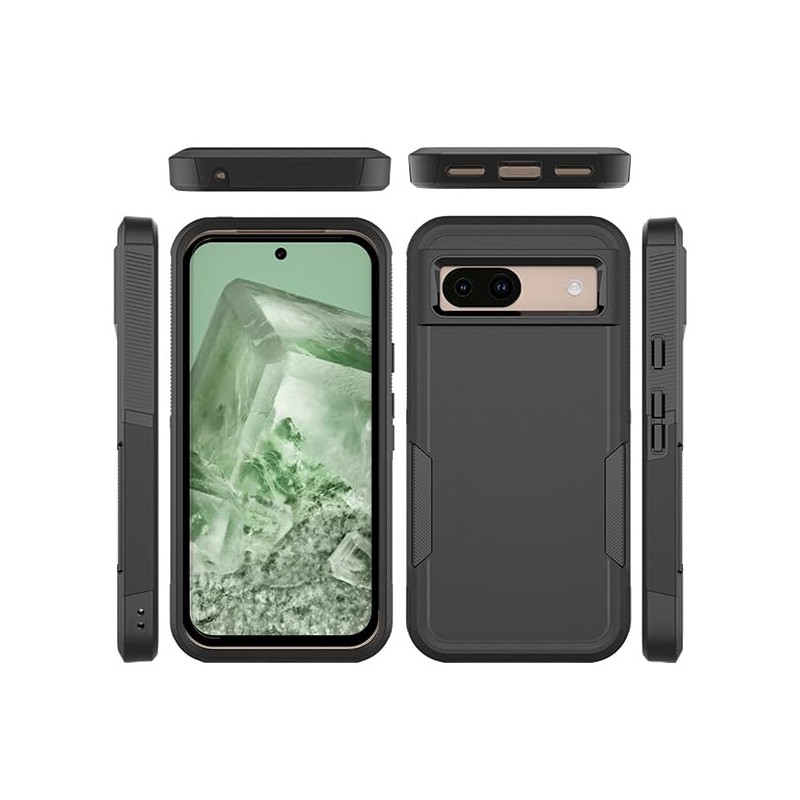 ZUSLAB Rugged Case for Pixel 8a Defender Protective Heavy Duty