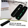 COHEALI 3pcs Hard Case Foam Pencil Case Black Executive Fountain