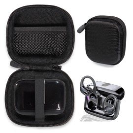 CaseSack Case for Aptkdoe Earbuds 75hrs 5.3 Headphone Sport, 2024 Earbuds Stereo Deep Bass Over Ear Bud with Earhooks, ENC Noise Cancelling Mic, IPX7 Waterproof Earphone(Black)