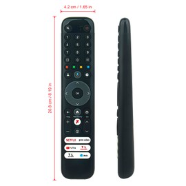 AULCMEET RC833 GUB2 RC833GUB2 New Replacement Voice Remote Control fit for TCL C64K Series QLED Smart TV 4K UHD Andoird TV 65C645K 75C645K 85C645K 43C645K 50C645K 55C645K
