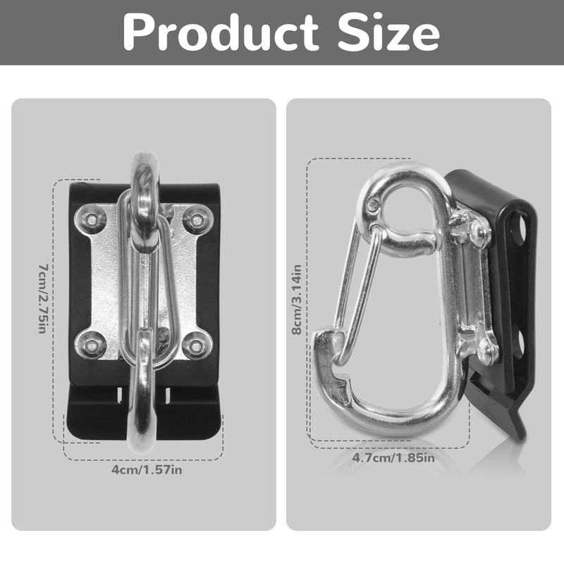 WSOQYEO Tool Holster Belt Tool Hook Holster Belt Tool Holder