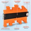 Connectable Contour Gauge 10 Inch with Lock, Adjustable Profile Duplicator