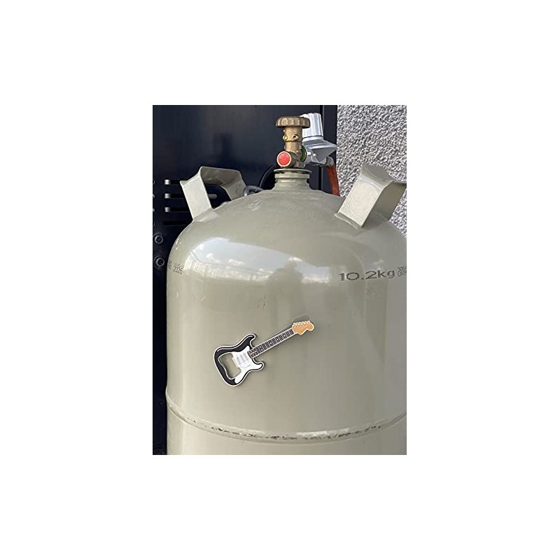 Guitar – Guitar Classic Bottle Opener with Magnet – Approx.