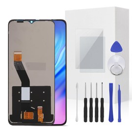 JENCYFU for BLU View Speed 5G B1550VL Screen Replacement Kit Full LCD Screen Display Touch Digitizer Full Assembly with Repair Tool for Model BLU View Speed 5G B1550VL 6.5inch