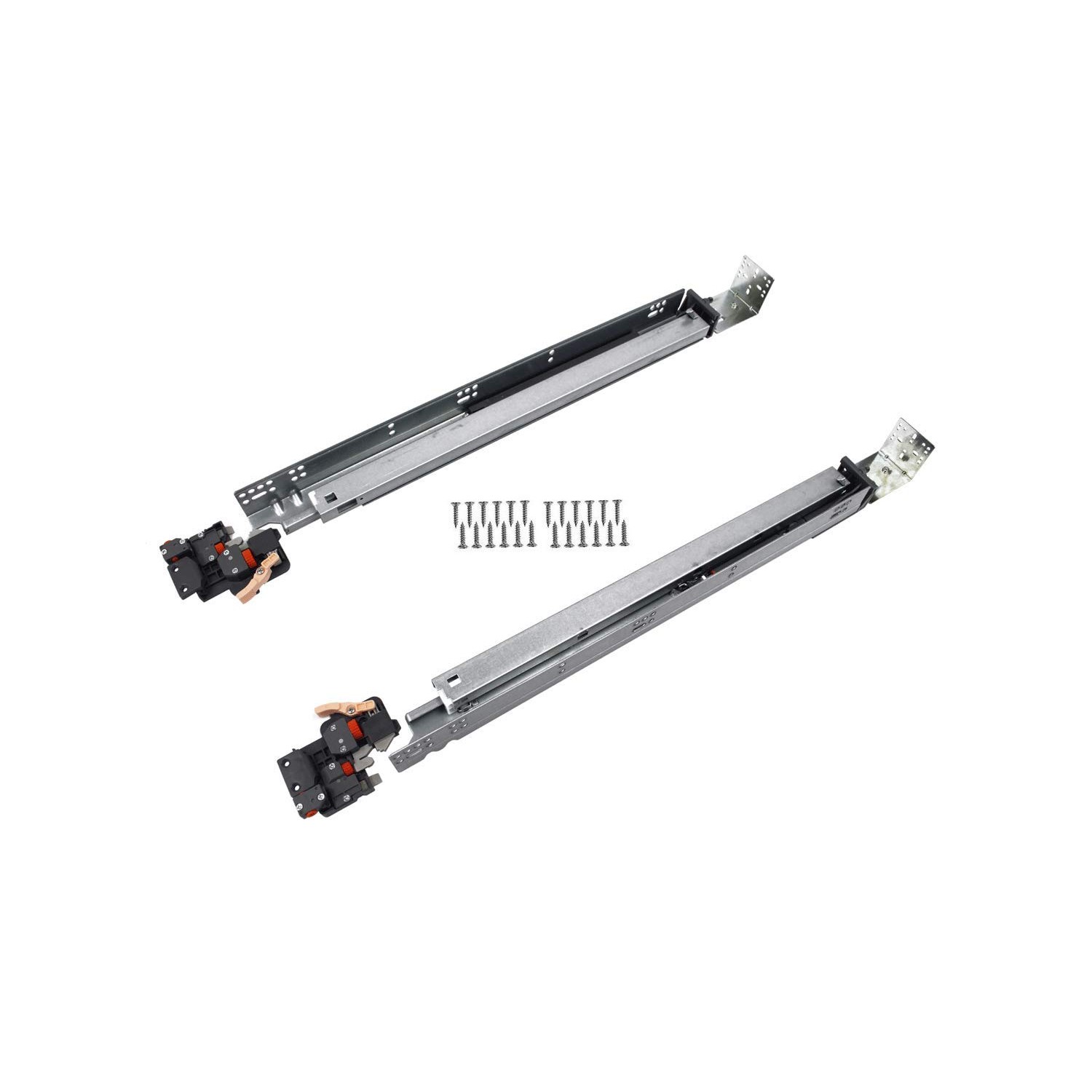 ProBox 600 Series, Full Extension Undermount Drawer Slide, Self-Soft ...
