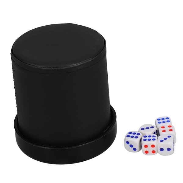 ABOOFAN 1 Set Portable Dice Cup with Lid Includes Dice