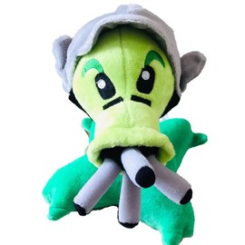 8" Plants VS Peashooter Zombies Plush Toys PVZ 1 2 Stuffed Soft Doll Gatling Pea Shooter Toy New