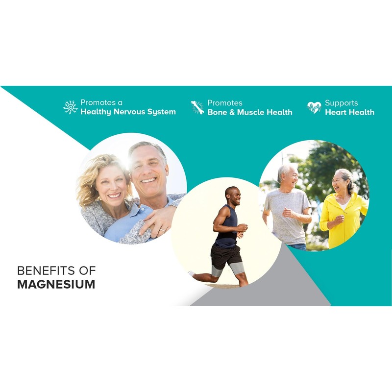 Qunol Magnesium Extra Strength 420mg, Vegetarian & Gluten Free, 240