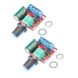 KKHMF 2pcs 5A Mini DC Motor PWM Speed Controller 20kHz 3V-35V Speed Control Switch LED Dimmer "Domestic Delivery"