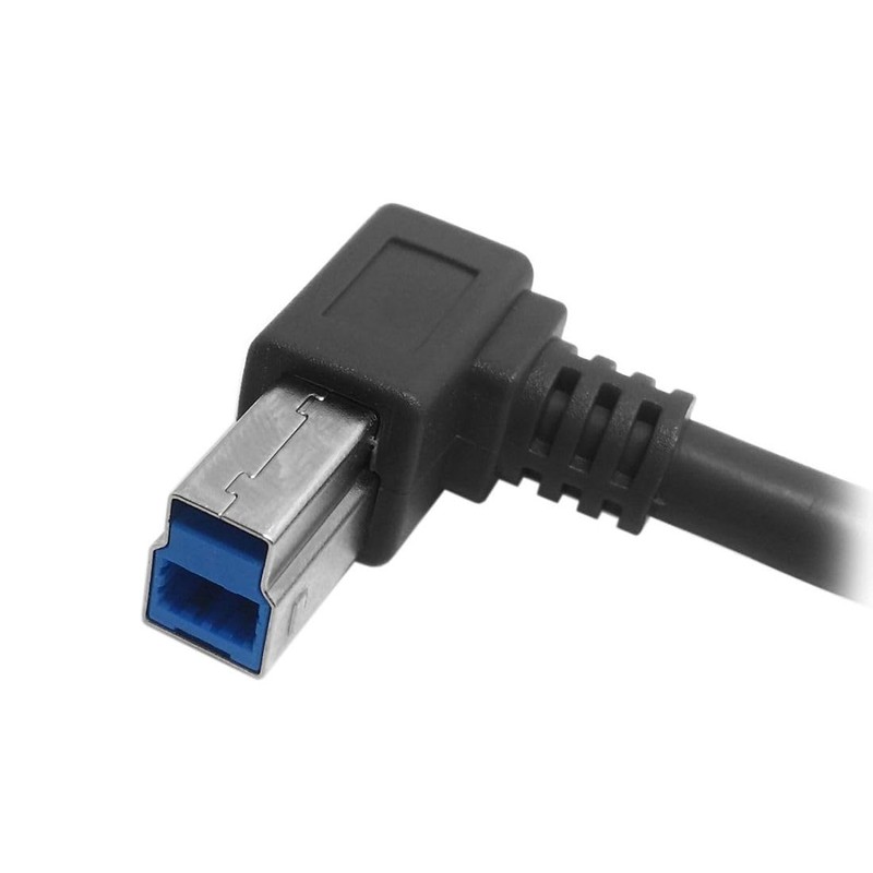 chenyang Printer Cable,USB 3.0 Type B Male to Female 90