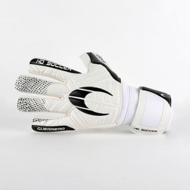 HO Soccer Guerrero Pro Justice NG Torwarthandschuhe, Uni, Erwachsene, Weiß/Schwarz, 9
