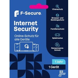 F-SECURE Internet Security 1 Gerät 1Jahr