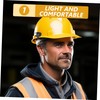 COHEALI Head Light Hard Hat Clip Flashlight Holder for Safety