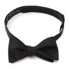 CufflinksInc Black Silk Hand Tied Ox & Bull Bowtie Bowtie