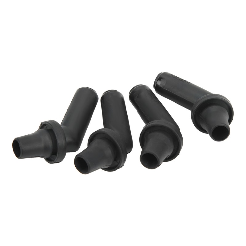 4pcs Sunroof Drain Tube Connector EEH500100 Rubber Black Replacement for