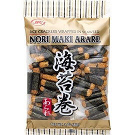 JFC Nori Maki Arare Rice Crackers, 3 Ounce