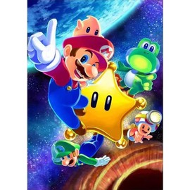 jieyisier 5D Diamond Painting Set for Adults, Cartoon Diamond Painting Kits for Adults, Children, Beginners, Anime DIY Full Drill Painting with Diamonds, Wall Decoration, 12 x 16 Inches