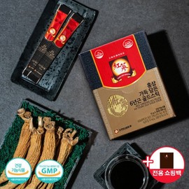 Koryo Ginseng Distribution 홍삼 가득 담은 6년근 골드스틱 12g x 30포 x 1+1 6-Year-Old Gold Stick with Full Red Ginseng 12g x 30 Packs x 1+1