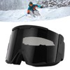 Adult Ski Goggles Double Layer Anti Fog Large Field Cylindrical