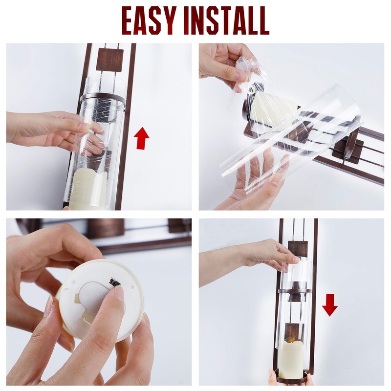 Shelving Solution Shelving Solution Wall Sconce Candle Holder Metal Wall