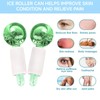2pcs Ice Globes for Facials, Ice Roller Mold Set for