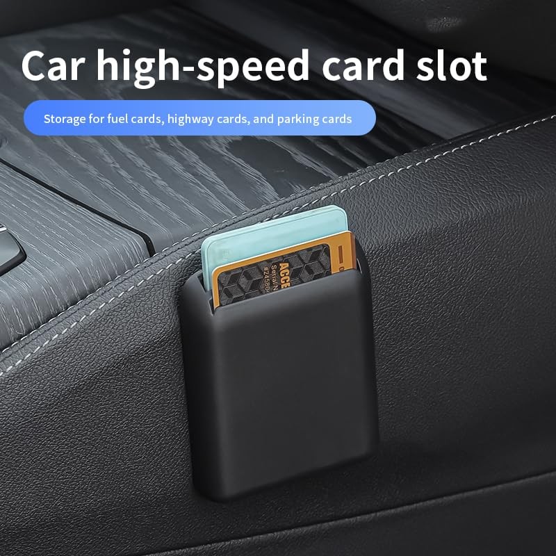 GAWOND Car Card Slot Credit Card Protector Holder Ticket Storage