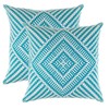 TreeWool (Pack of 2 Decorative Throw Pillow Covers Kaleidoscope Accent