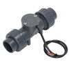 Flowmeter Water Flow Sensor Fluid Meter Counter Switch Acid Alkali
