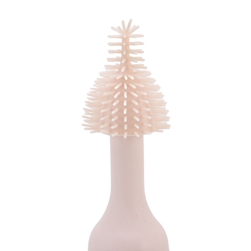 Electric Baby Silicone Nipple Bottle Brush Set Waterproof IP65 Ergonomic