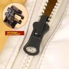 Universal Zipper Repair Kit - 3-Size Double-Sided Zippers Slider Replacement