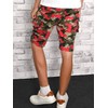 BEZLIT 30079 Boys' Cargo Shorts, Red-camouflage