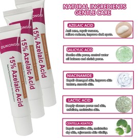 Azelaic Acid for Face Balance Skin Tone & Cleanse Pores, Azelaic Acid Serum Relieve Acne, Blackhead & Redness,Premium Skin Care, 20g (1PCS)