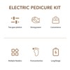 Electric Pedicure Tool Effective Multi Purpose with 1 Brush 2