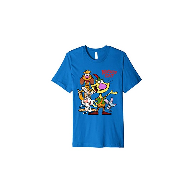 Nature Cat and Friends Premium T-Shirt Premium T-Shirt