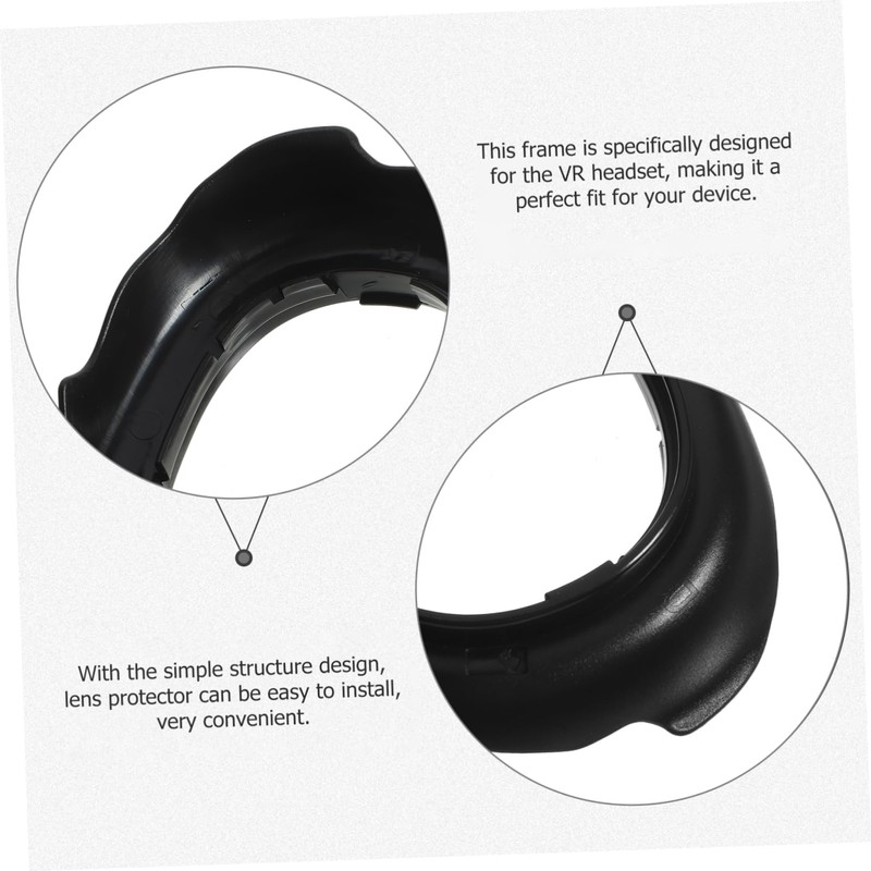 CAXUSD Vr Glasses Lens Frame Replacement Compatible Scratch Resistant Lens