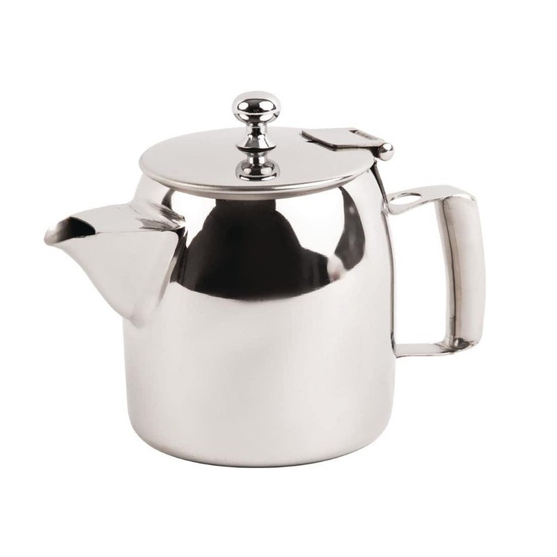 Olympia Cosmos Tea Pot Stainless Steel 12Oz Infuser Innovative -