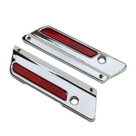 YTS Motor Saddlebag Latch Hardware Kit Saddlebag Hinge Set for Harley Touring Street Glide Electra Glide Road Glide Road King 1993-2013 (Set B)