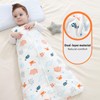 Mosebears Sleep Sack Baby Winter Wearable Blanket with 2-Way Zipper,2.5