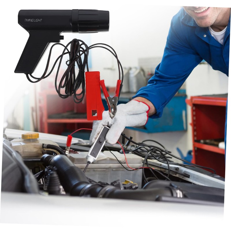 Gatuida Automotive Digital Timing Light Gun Ignition Coil Tester for