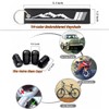 2 Pack Tri-Color 3 Colors Offroad Mountain Aluminum License Plate