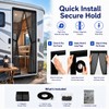 Yourheey RV Magnetic Screen Door 33"x80", Heavy Duty PET Mesh