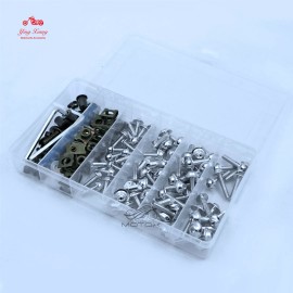 Unbranded Fit For Triumph Trophy Sprint Daytona 675 R 955 Complete Fairing Bolt Screws Kit - Sliver