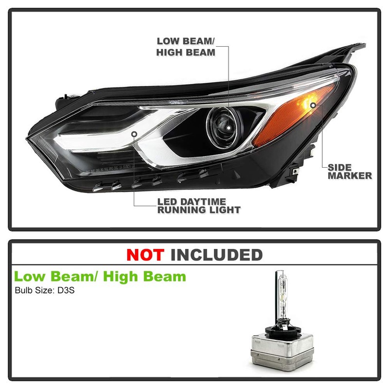 ACANII - For 2018 2019 2020 Chevy Equinox Factory HID/Xenon