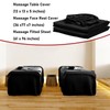 3 Piece Microfiber Massage Table Sheet Set, Beauty Massage Bed