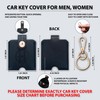 ANHBKAR Leather Keys Sleeve for Broken Car Key Loop Replacement