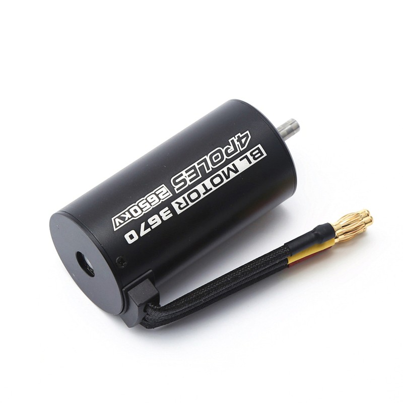 Waterproof 3670 2650KV Brushless Motor 120A Brushless ESC Combo Set