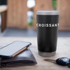 Croissant Stainless Steel Insulated Tumbler