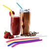 Norpro 471 Reusable Slim Silicone Drinking Straws with 2 Cleaning