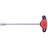 Connex COX583010 Socket Screwdriver with T-Handle, Silver/Black/Red, 10 x 230