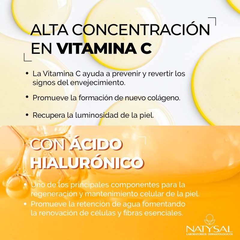 Vitamin C and Hyaluronic Acid Elixir 20 ml Brightening Serum